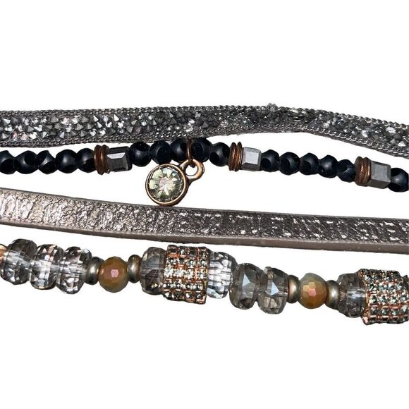 Good Work(S) Four Strand Leather Bracelet - Picture 8 of 16